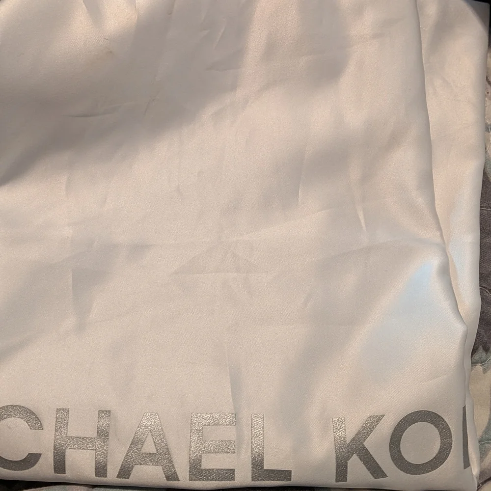Michael Kors Silver Logo Medium  Dust Bag